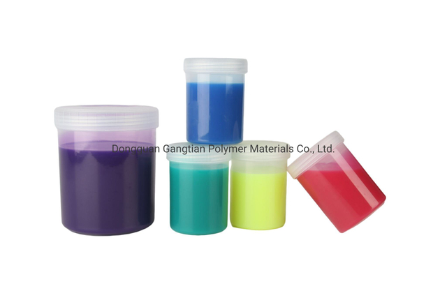 Pacote industrial do pigmento do silicone da tinta do silicone do óleo de silicone