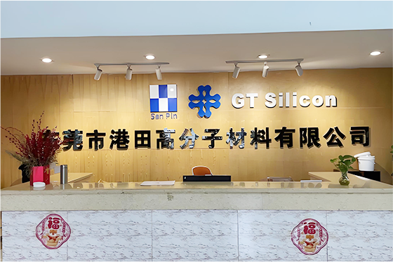 Recepção GT Silicon apresentando marca de silicone de alta consistência