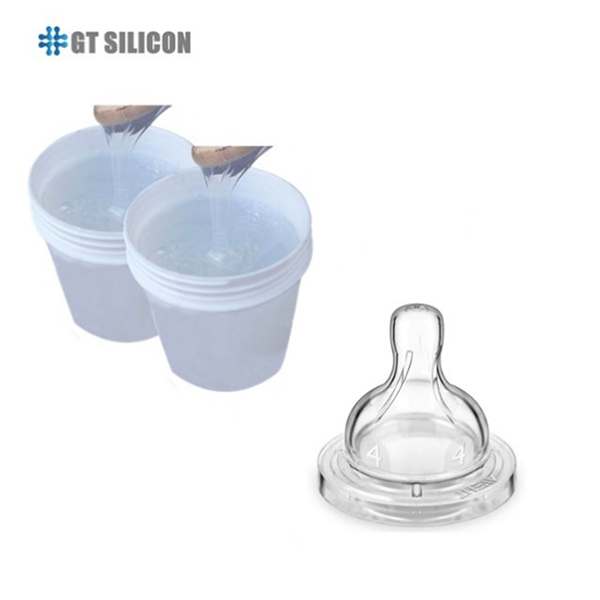 Silicone de borracha líquida Platinum para tetina de mamilo para cuidados com o bebê