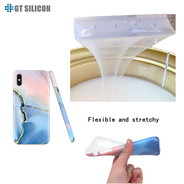 Silicone de cura de estanho líquido para moldes de capa de telefone