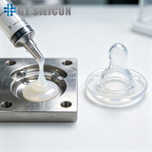 Silicone de borracha líquida Platinum para tetina de mamilo para cuidados com o bebê